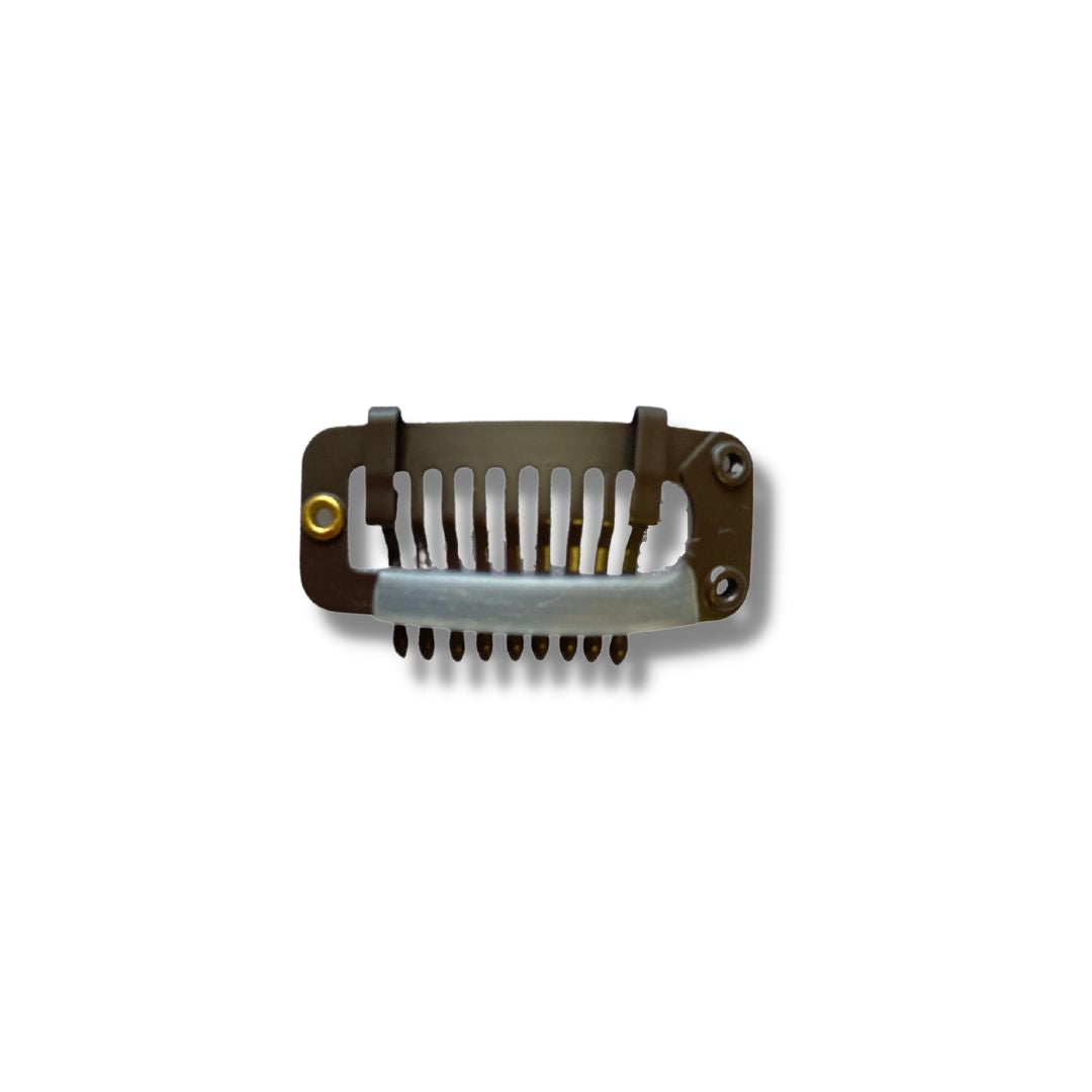 Snap On Wig Clips No Seams or Needles Wig Making DIY Convert Hair Extensions into Clip Ins 16 pieces