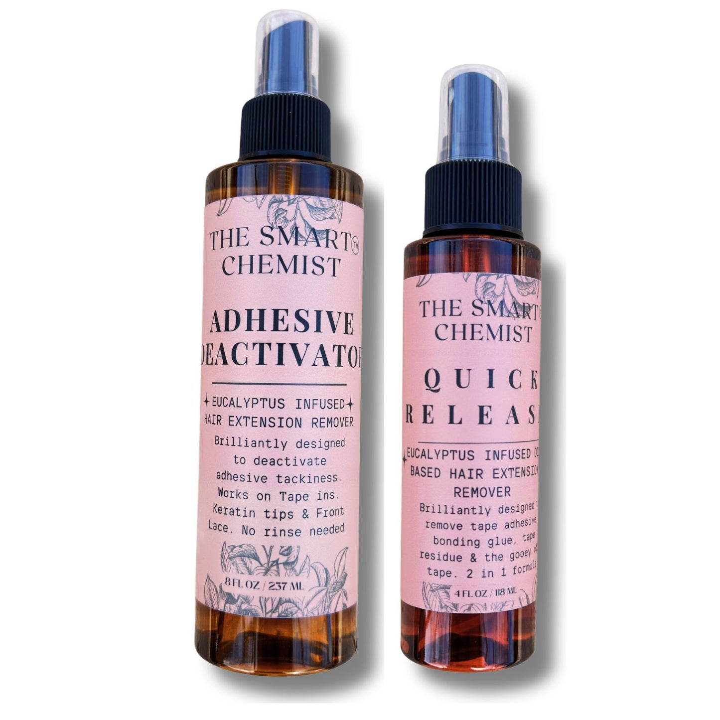 Release & Retape Remover Kit for Tape In, Keratin, Quick Weave and Front Lace Wig Hair Extensions