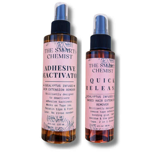 Release & Retape Remover Kit for Tape In, Keratin, Quick Weave and Front Lace Wig Hair Extensions